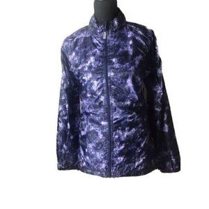 Joe Fresh Active Full Zip Windbreaker Purple Small
